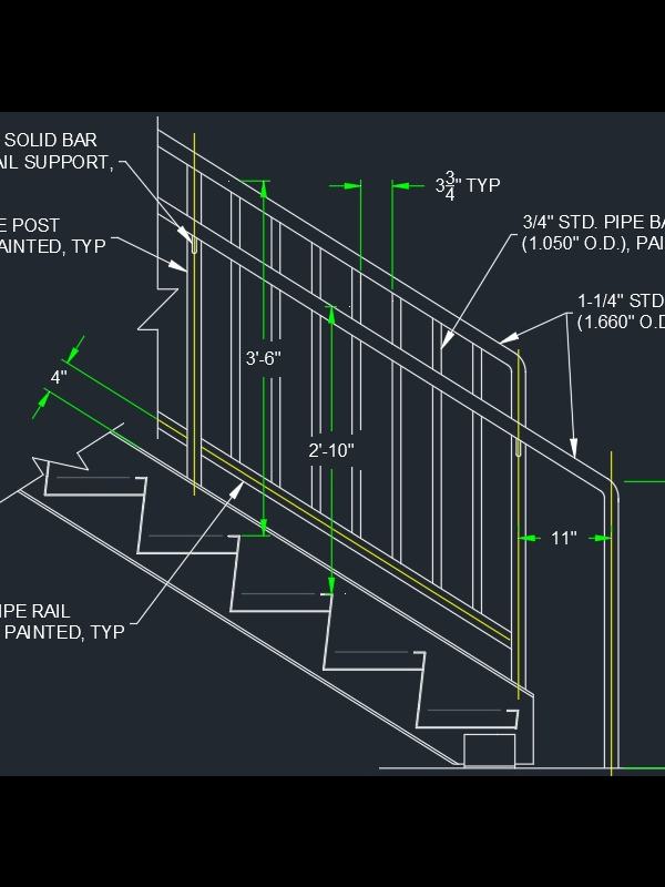 Stair Detail 6